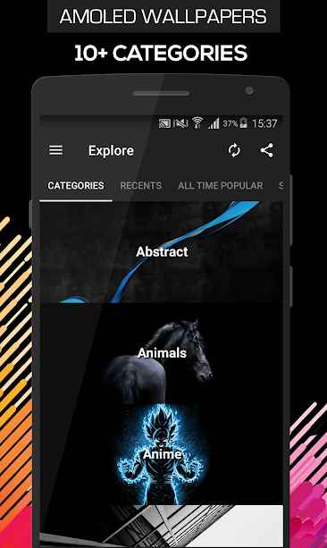 Download AMOLED Wallpapers Full 5.3 - Amazing collection of Android