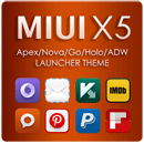 MIUI X5 HD Apex.Nova .ADW Theme logo