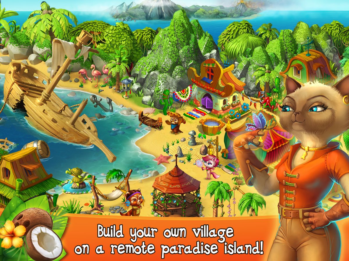 Download Island Village 1.1.5 - Android tropical island strategy game ...