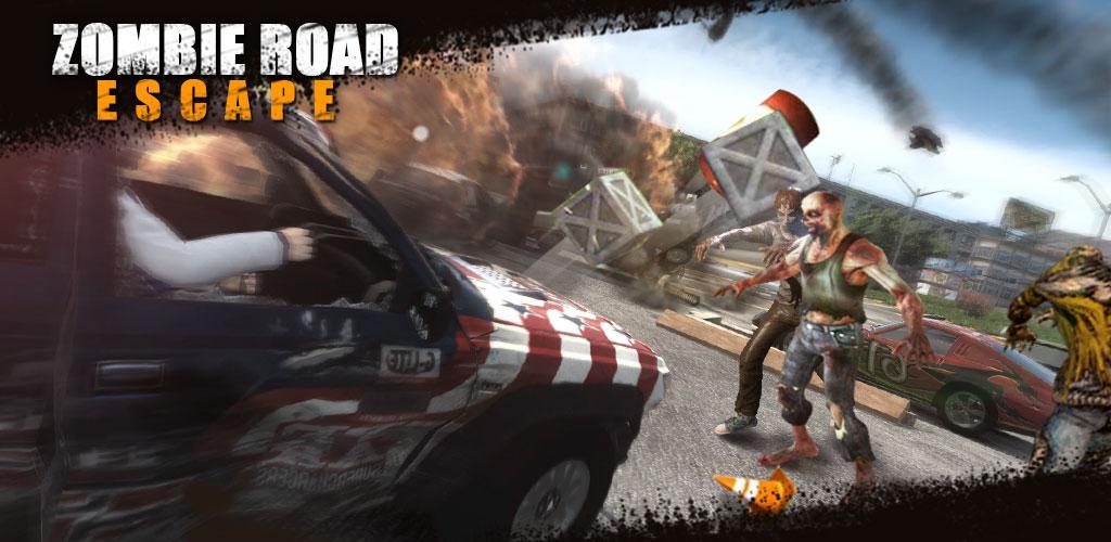  Zombie Road Escape- Smash all the zombies on road