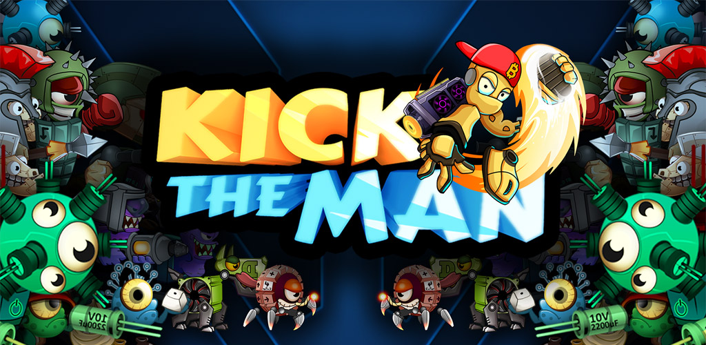 Kick the Man - Free shooting Action platformer