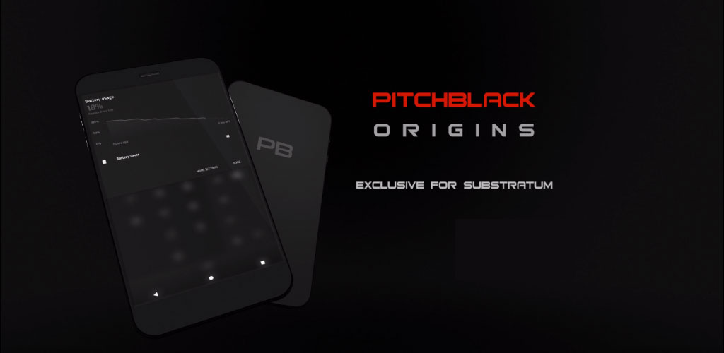 PitchBlack - Substratum Theme