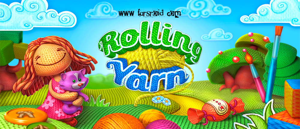 Download Rolling Yarn - a wonderful puzzle game combining Android fibers + mod