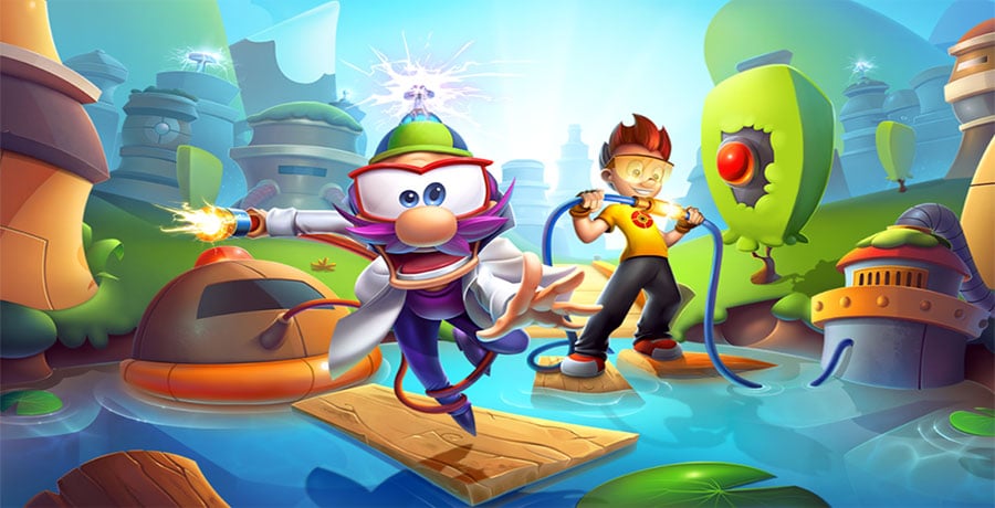 Download Tesla Tubes - a wonderful game of Tesla pipes for Android from Kiloo, the creator of the famous game Subway Surfers