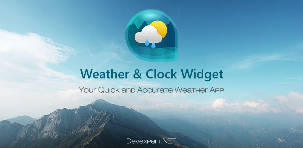Weather & Clock Widget Ad Free