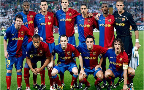 Barcelona Team Pictures - 2013 