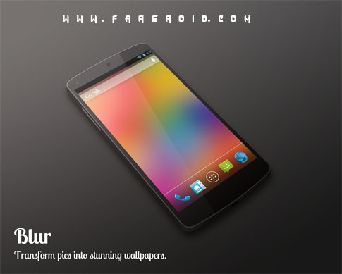 Download Blur - photo conversion application for stunning Android wallpaper