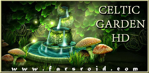Download Celtic Garden HD - green nature wallpaper for Android