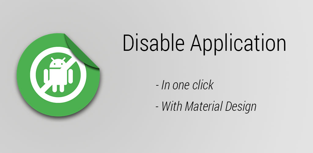 Disable Application