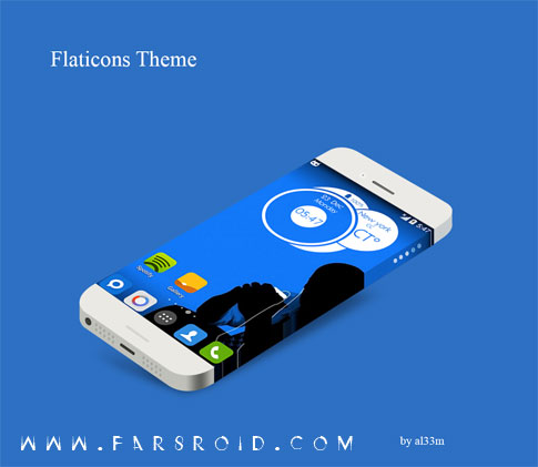 Flaticons Apex Nova ADW Android Theme - New Android Theme