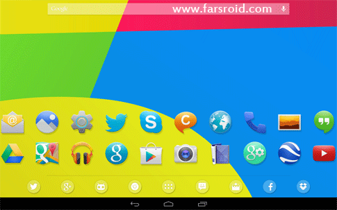 Download KitKat 4.4 Launcher Theme Android Apk - NEW