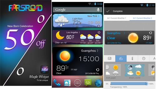Download Magic Widgets - a wonderful Android widget collection!