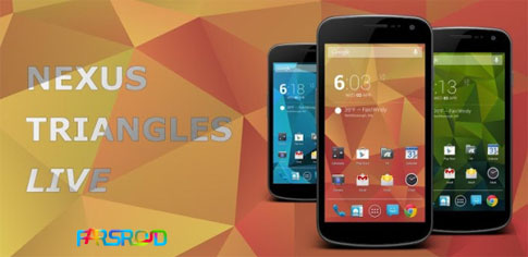 Download Nexus Triangles LWP - Nexus Triangle Live Wallpaper for Android