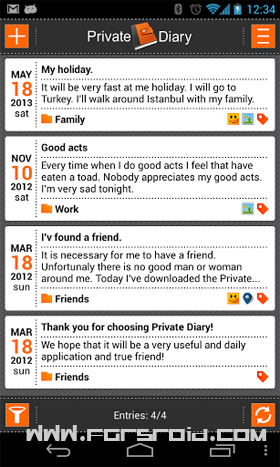 Download Private DIARY Android App