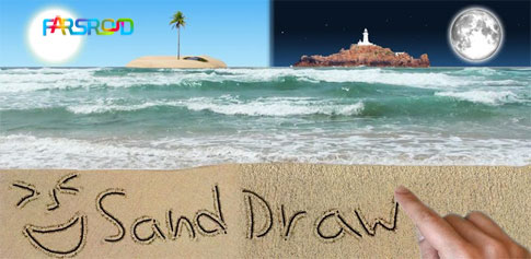 Download Sand Draw - painting on beach sand in Android