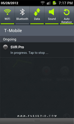 Secret Video Recorder Pro Android - Android video recording app