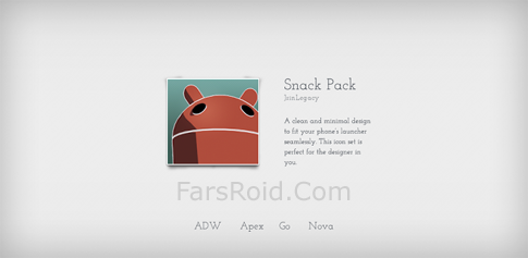 Snack Pack Theme Android