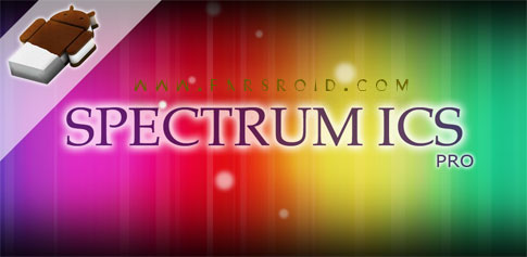 Download Spectrum ICS Pro Live WP - Android color spectrum wallpaper!