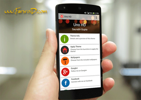 Download Uno HD Multilauncher Theme Android Apk - NEW