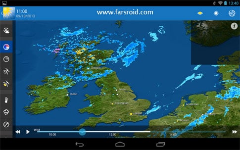 Download WeatherPro HD for Tablet Android Apk - New