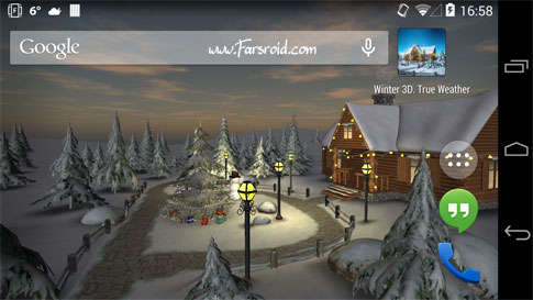 Download Winter 3D, True Weather - real winter wallpaper for Android