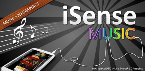iSense Music - 3D Music Player - Android 3D music player