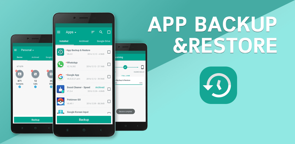 App / SMS / Contact - Backup & Restore