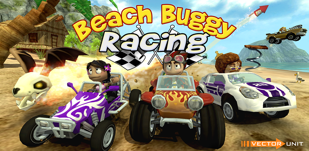 Download Beach Buggy Racing - Android island buggy racing game + data