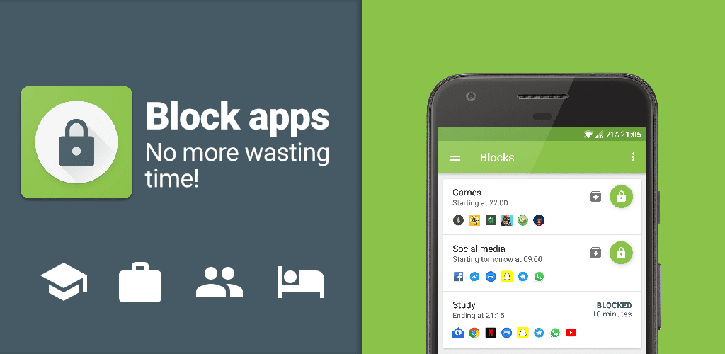 Block Apps - More Productivity Full