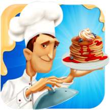 breakfast cooking mania android logo