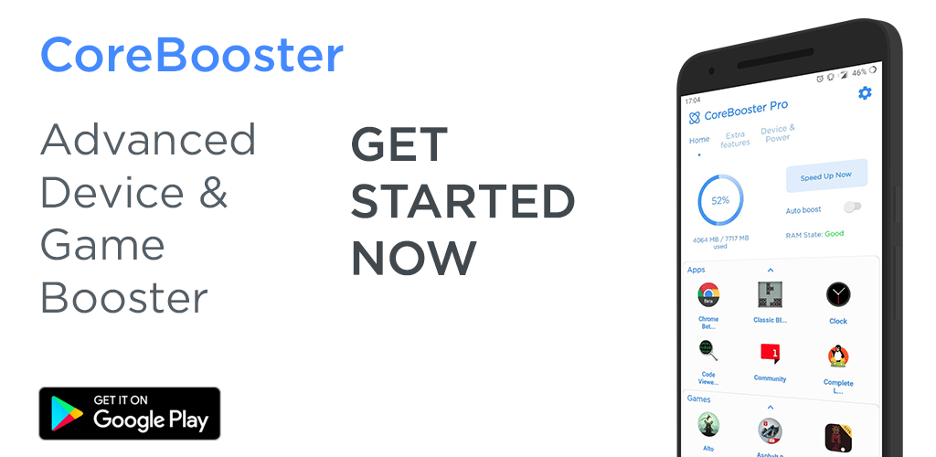 CoreBooster - App and Game Booster