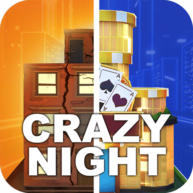 crazy nightidle casino tycoon logo