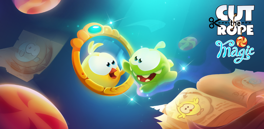 Download Cut the Rope: Magic - new series of Android rope cutting game!