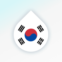 drops korean logo