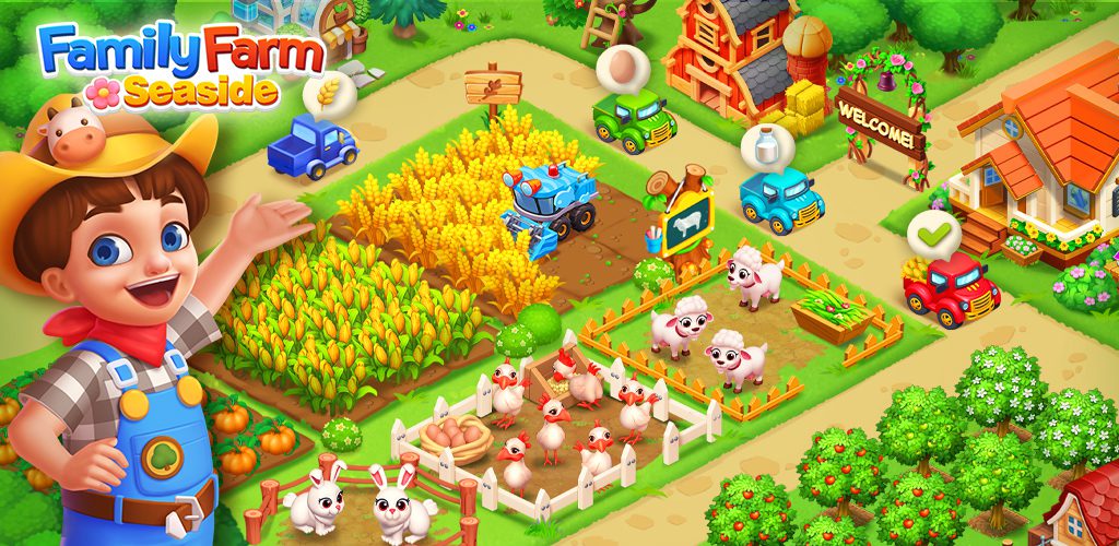 Download Family Farm Seaside - Android Beach Farm Game!