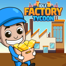 idle factory tycoon logo