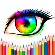 incolor coloring books logo