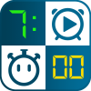 multi timer stopwatch android logo