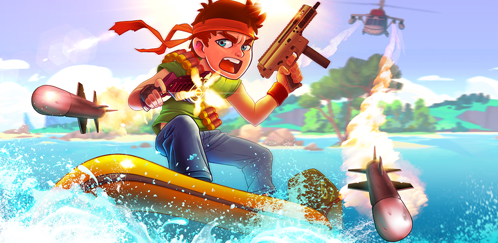 Download Ramboat: Hero Shooting Game - Android shooter and boat game + mod