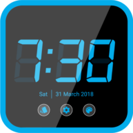 relialarm digital alarm clock logo