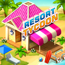 resort tycoon hotel simulation game logo