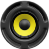 subwoofer bass android logo