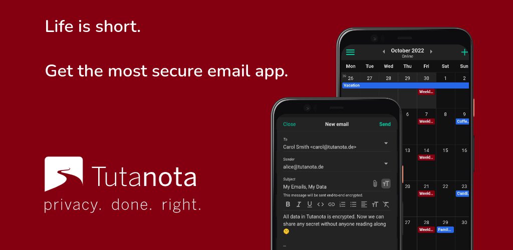 Tutanota: simply secure emails