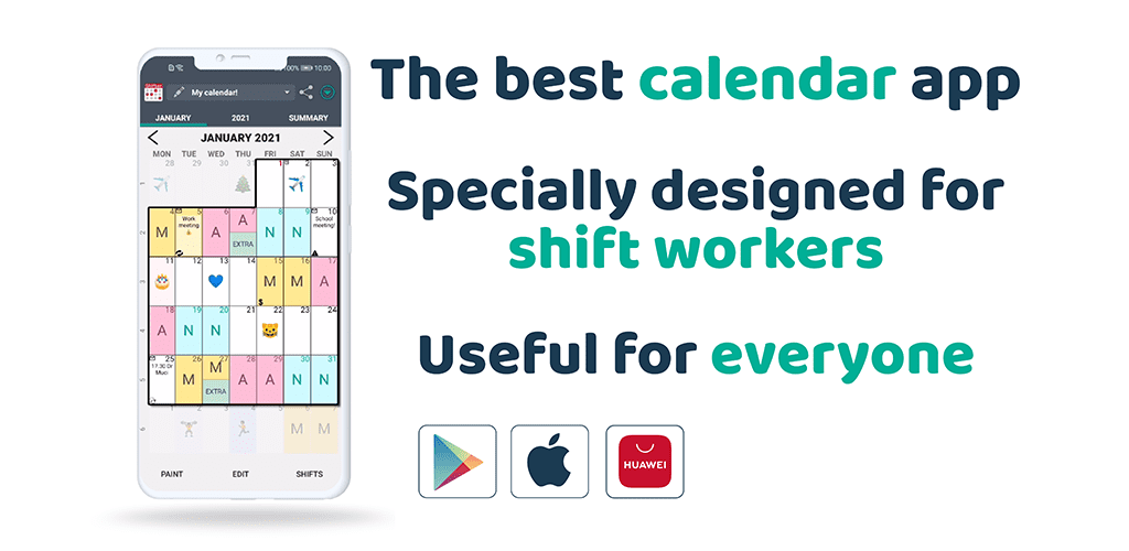 Work Shift Calendar Pro