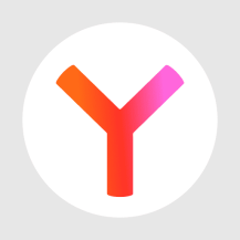 yandex browser with protect logo