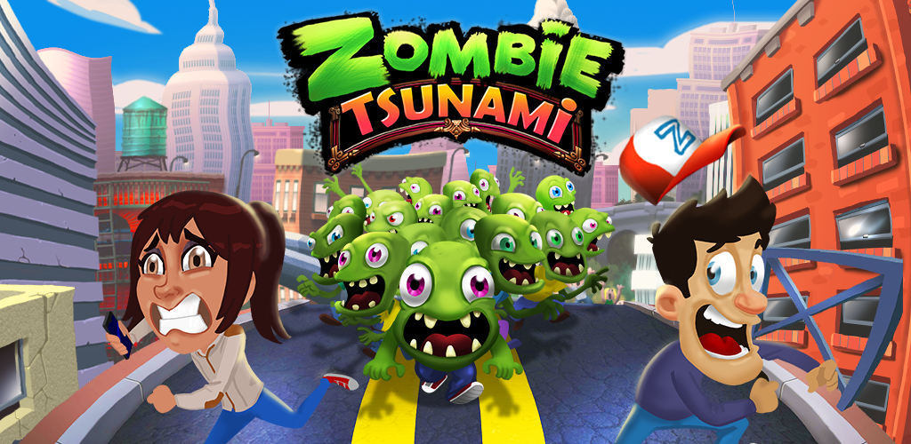 Download Zombie Tsunami - the popular zombie tsunami game for Android + mod